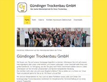 Tablet Screenshot of gt-gmbh.de